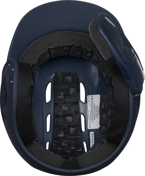 Rawlings Matte R16 w/ Reversible Jaw Guard Batting Helmet